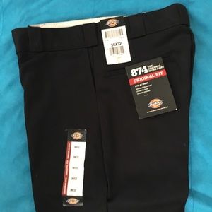 Dickies work pants men’s 30x32 black NWT